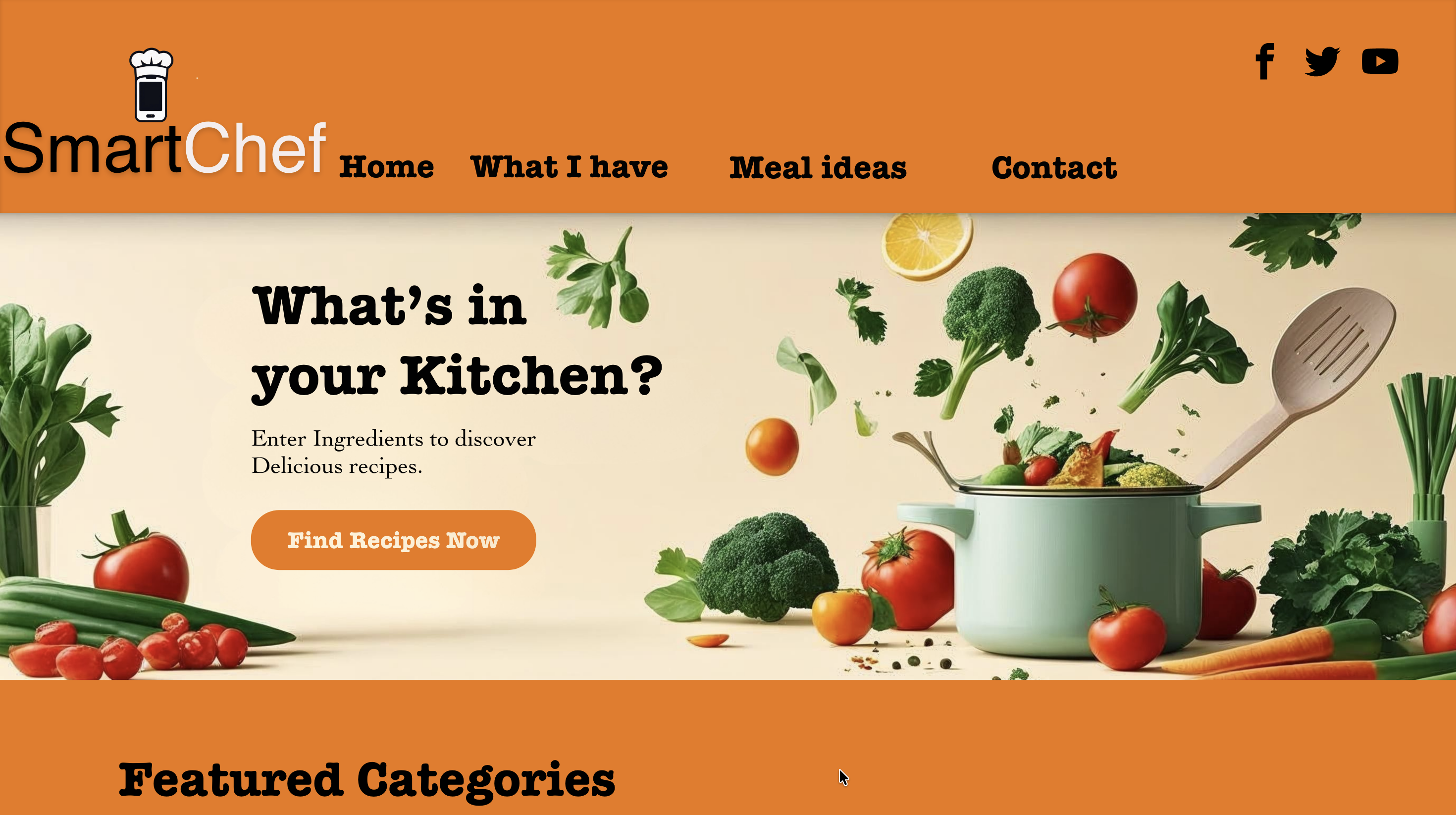 SmartChef UI/UX Thumbnail